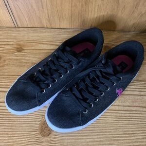 Canvas Polo Lace-up Sneakers